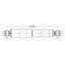 SAB8115.32 OPEN PARTS Амортизатор