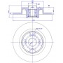 142.1509 CAR Гальмівний диск