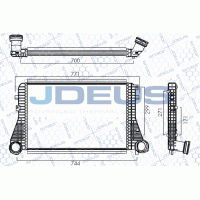 M-830053A JDEUS Интеркулер