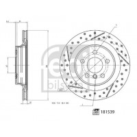 181539 FEBI BILSTEIN Гальмівний диск