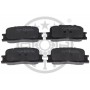 BP-12412 OPTIMAL Комплект гальмівних колодок дисковий гальм