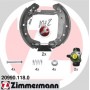 20990.118.0 ZIMMERMANN Комплект гальмівних колодок