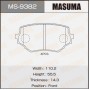 MS9382 MASUMA Колодки гальмівні