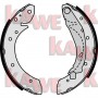 07730 KAWE Комплект гальмівних колодок
