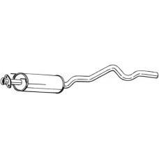 283-321 BOSAL Середній глушник вихлопних газів