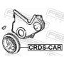 CRDS-CAR FEBEST Ремінний шків колінчастий вал