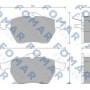 FO 628781 FOMAR Friction Комплект гальмівних колодок дисковий гальм