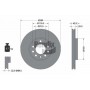 BDS1069 BENDIX Braking Гальмівний диск