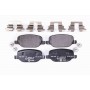 8DB 355 018-771 HELLA Комплект гальмівних колодок дисковий гальм