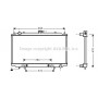 DN2189 AVA QUALITY COOLING Радіатор охолодження двигуна