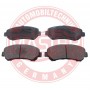 13046057522N-SET-MS MASTER-SPORT GERMANY Комплект гальмівних колодок дисковий гальм