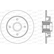 BDR2510.30 OPEN PARTS Гальмівний диск