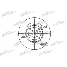 PBD4042 PATRON Гальмівний диск