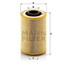 HU 924/2 x MANN-FILTER Масляний фільтр