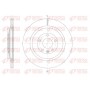 61896 10 KAWE Гальмівний диск