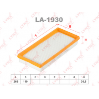 LA-1930 LYNXauto Повітряний фільтр