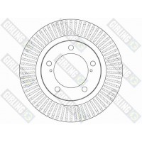 6062395 GIRLING Гальмівний диск
