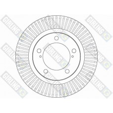 6062395 GIRLING Гальмівний диск