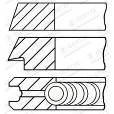 08-109400-10 GOETZE ENGINE Комплект поршневих кілець