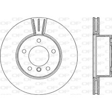 BDA2275.20 OPEN PARTS Гальмівний диск