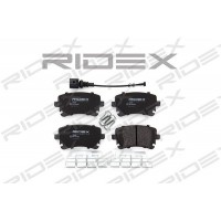 402B0155 RIDEX Комплект гальмівних колодок дисковий гальм