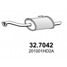 32.7042 ASSO Глушник вихлопних газів кінцевий