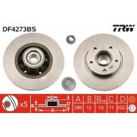DF4273BS TRW Гальмівний диск