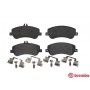 P 50 086 BREMBO Комплект гальмівних колодок дисковий гальм