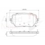 ADB02765 COMLINE Комплект гальмівних колодок дисковий гальм