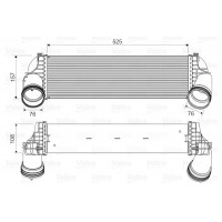 818562 VALEO Интеркулер