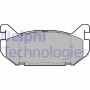 LP802 DELPHI КомплеК т гальмівних колодок, дискове гальмо