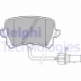 LP3141 DELPHI Комплект гальмівних колодок дисковий гальм