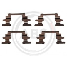 1236Q A.B.S. Комплектуючі колодки дискового гальма