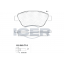 181648-701 ICER Комплект гальмівних колодок дисковий гальм