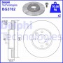 BG3762 DELPHI Гальмівний диск