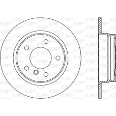 BDR1094.10 OPEN PARTS Гальмівний диск