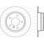BDR1094.10 OPEN PARTS Гальмівний диск