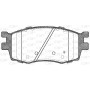 BPA1208.02 OPEN PARTS КомплеК т гальмівних колодок, дискове гальмо