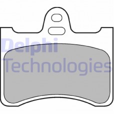 LP193 DELPHI Комплект гальмівних колодок дисковий гальм