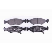 8DB 355 019-891 HELLA PAGID Комплект гальмівних колодок дисковий гальм