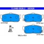13.0460-5626.2 ATE Комплект гальмівних колодок, дискове гальмо