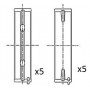 BM1035-025 FAI AutoParts Підшипник колінвалу