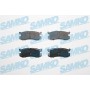 5SP037 SAMKO КомплеК т гальмівних колодок, дискове гальмо