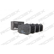 402B0176 RIDEX Комплект гальмівних колодок дисковий гальм