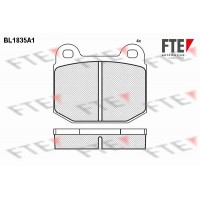 BL1835A1 FTE Комплект гальмівних колодок дисковий гальм