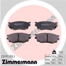 23777.155.1 ZIMMERMANN Комплект гальмівних колодок дисковий гальм