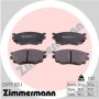 23777.155.1 ZIMMERMANN Комплект гальмівних колодок дисковий гальм