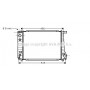 BW2087 AVA QUALITY COOLING Радіатор охолодження двигуна