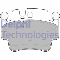 LP1996 DELPHI КомплеК т гальмівних колодок, дискове гальмо