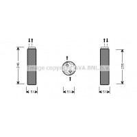 RTD094 AVA QUALITY COOLING Осушувач кондиціонера